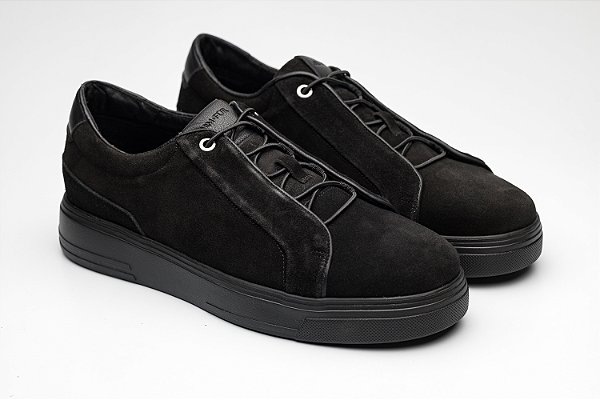 Sneaker Carson Camurça Preto
