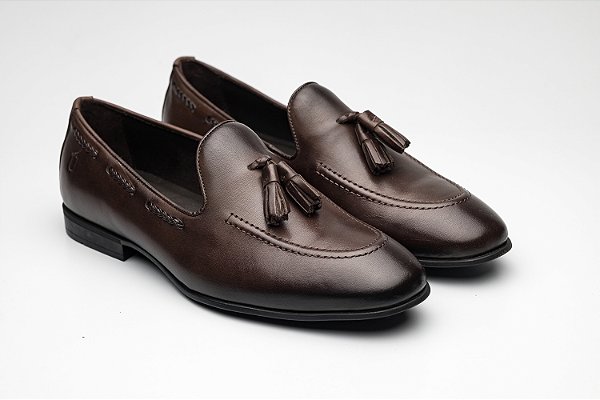 Tassel Loafer Dallas Café