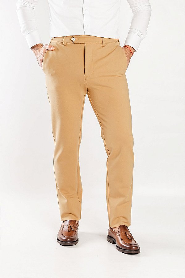 Calça Roma Camel