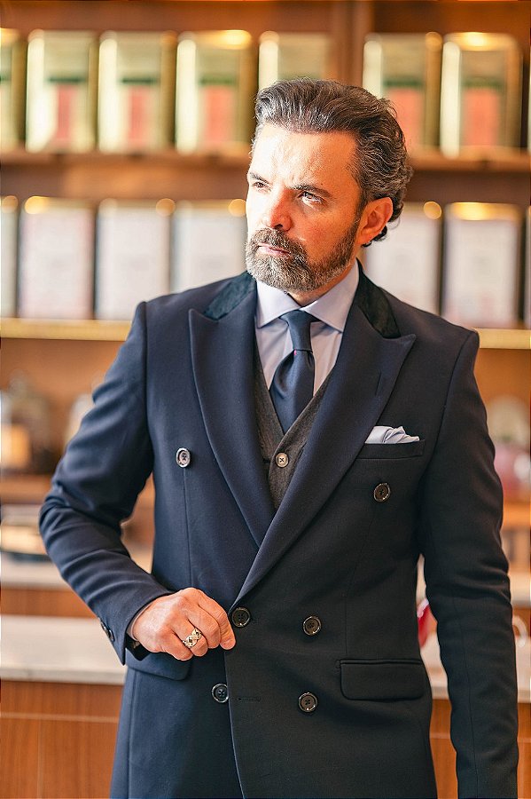 Casaco Overcoat Marinho