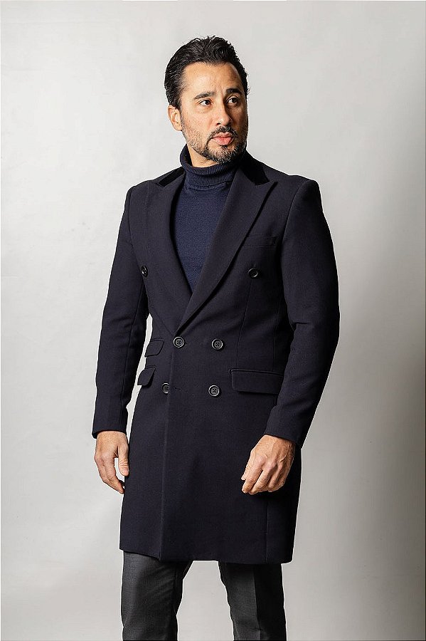 Casaco Overcoat Marinho
