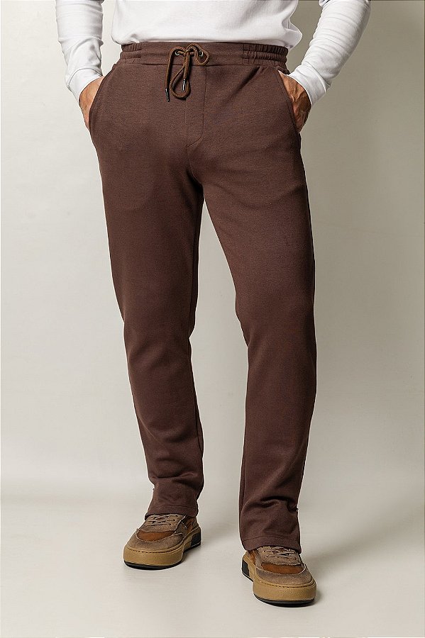 Calça de Moletom Alba Café