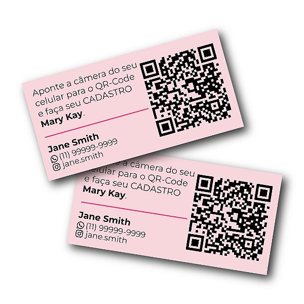 Adesivo QR-Code Cadastro
