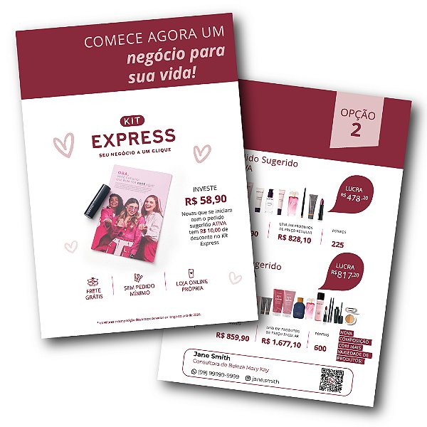 Folheto Oportunidade MK (Opção 2)