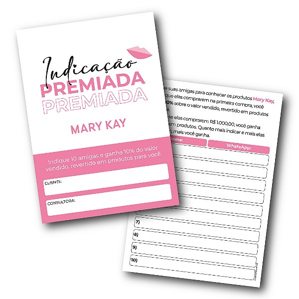 Folheto Indicação Premiada