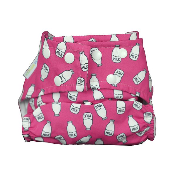 Fralda 3 em 1 Milk Rosa