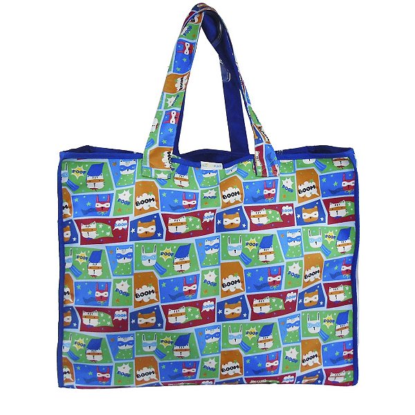 Bolsa Impermeável Dupla Face Heróis