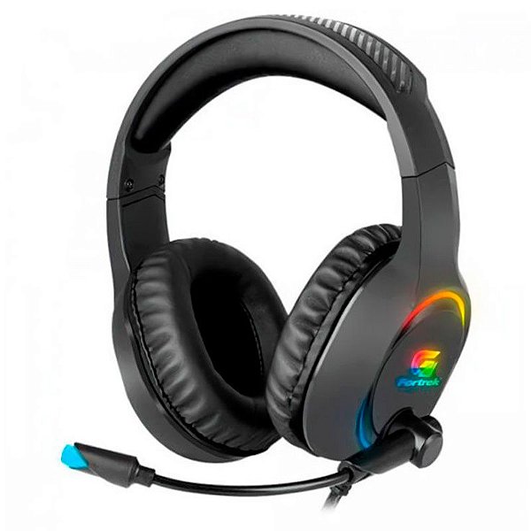 Headset Gamer Fortrek RGB Holt Preto - 70552