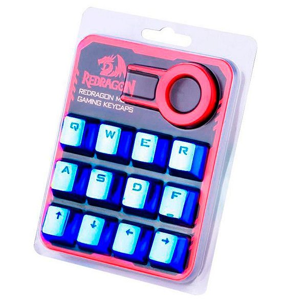 Kit de Teclas Gamer Redragon Keycaps A103B Blue