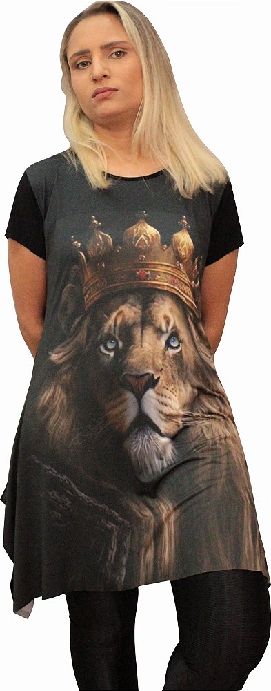 Bata dança - Leão com coroa