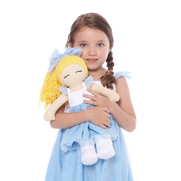 Kit Fantasia Tal Menina Tal Boneca - Frozen Elsa