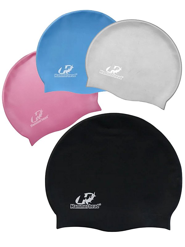 Touca de Natação Silicone Lisa XL - Hammerhead