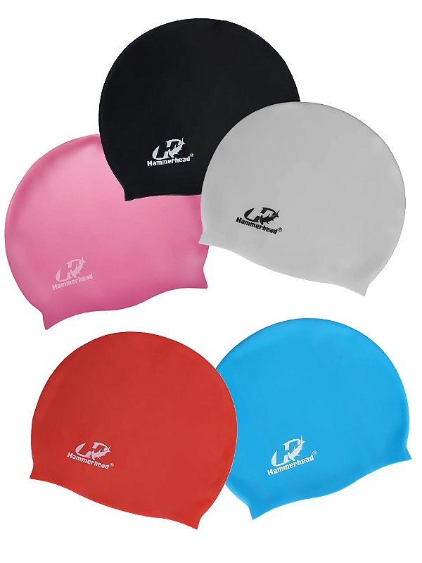 Touca de Natação Silicone Lisa - Hammerhead