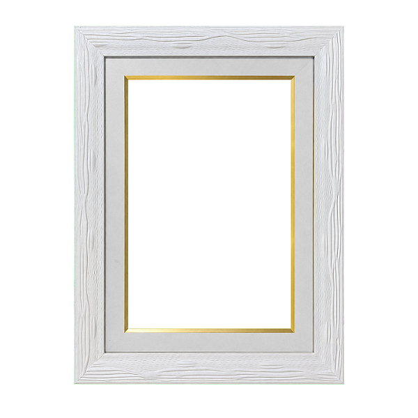 Moldura Branca para Quadros e Telas 0171 - Linha Clean