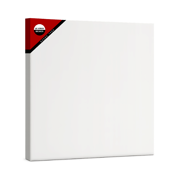 Painel para Pintura 25x25 cm 3,6cm - Madeira Chanfrada
