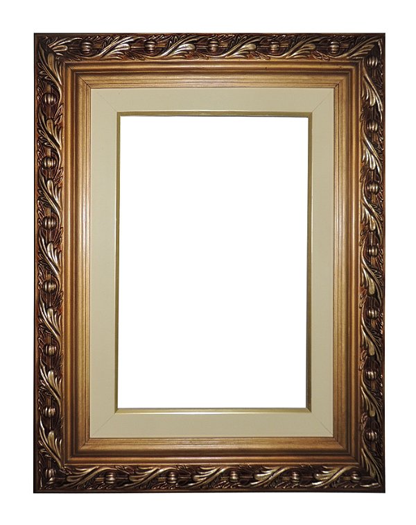 Molduras Para Quadros - 0283 Dourada (Somente a Moldura)