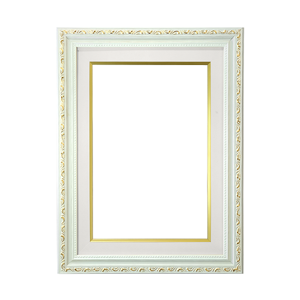 Moldura Branca para Quadros e Telas 0058 - Linha Clean