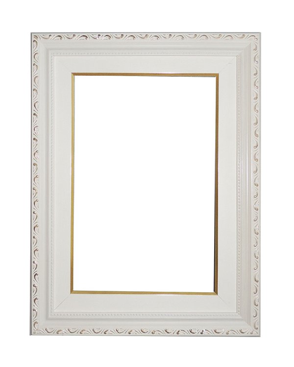 Molduras para Quadros - 0058 Branca