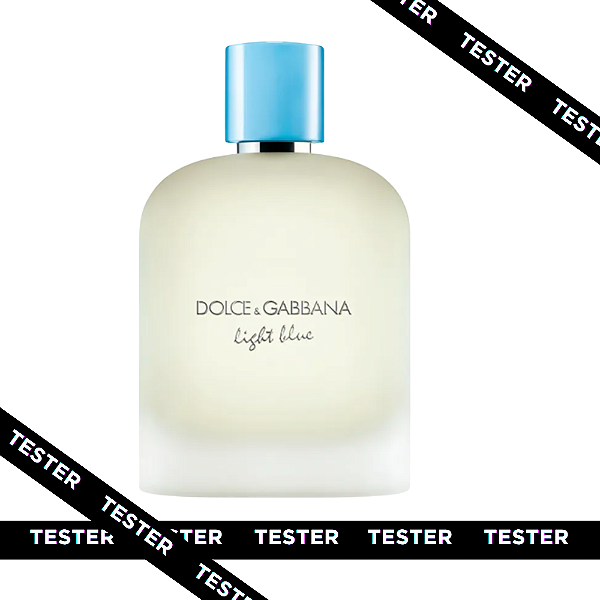 TESTER DOLCE & GABBANA LIGHT BLUE MASCULINO EAU DE TOILETTE 100ML