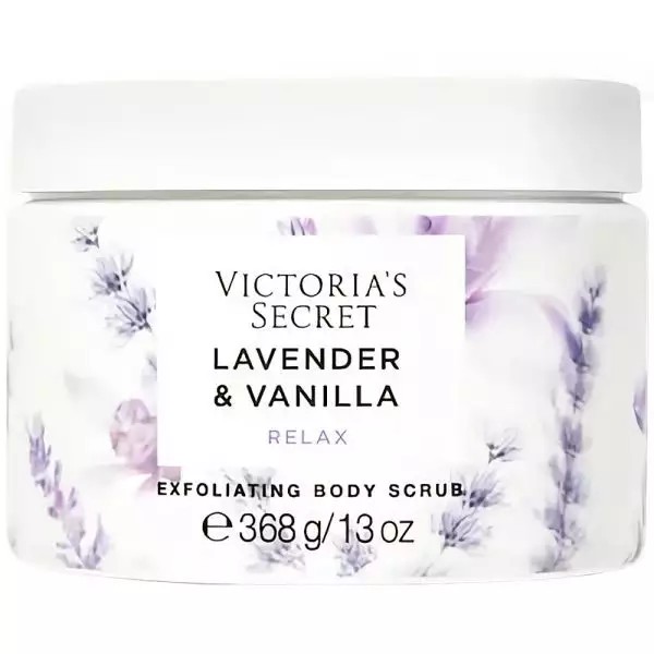 VICTORIA'S SECRET LAVANDER & VANILLA RELAX EXFOLIATING BODY SCRUB 368g