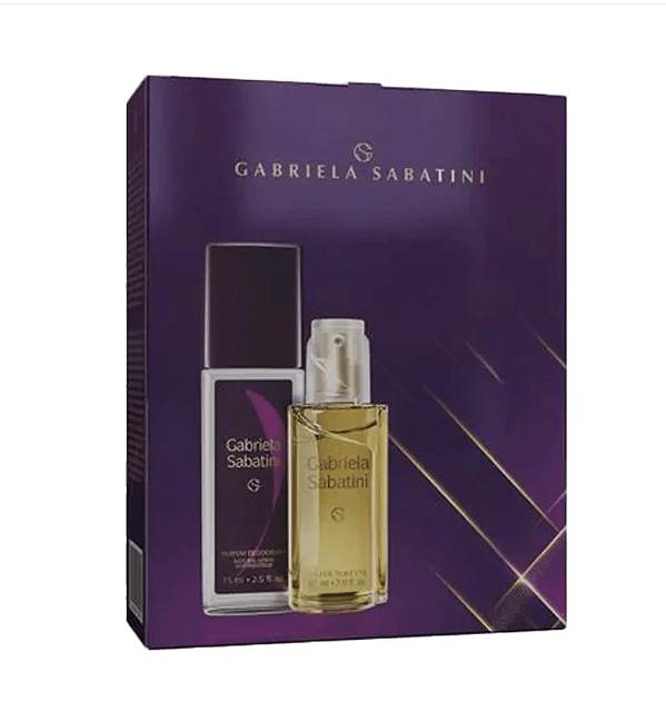 Kit Gabriela Sabatini - Eau de Toilette 60ml + Body Spray 75ml