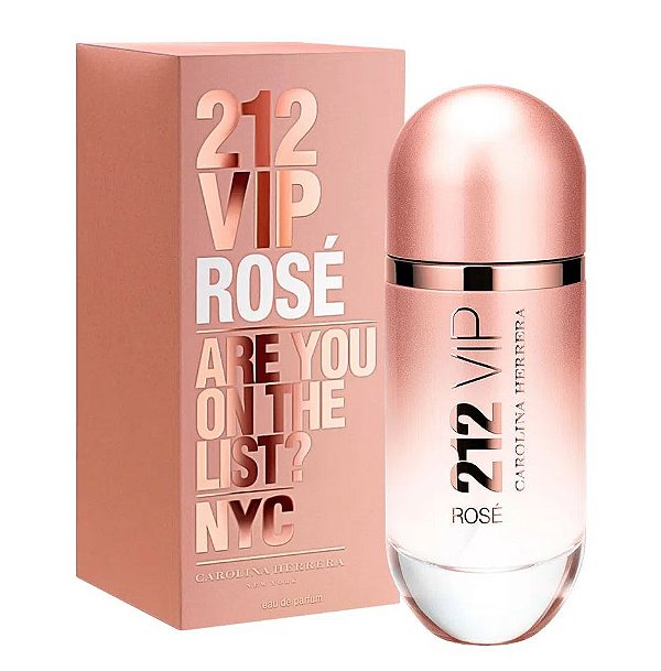 CAROLINA HERRERA 212 VIP ROSE FEMININO EAU DE PARFUM