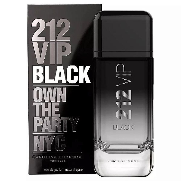 CAROLINA HERRERA 212 VIP BLACK MASCULINO EAU DE PARFUM