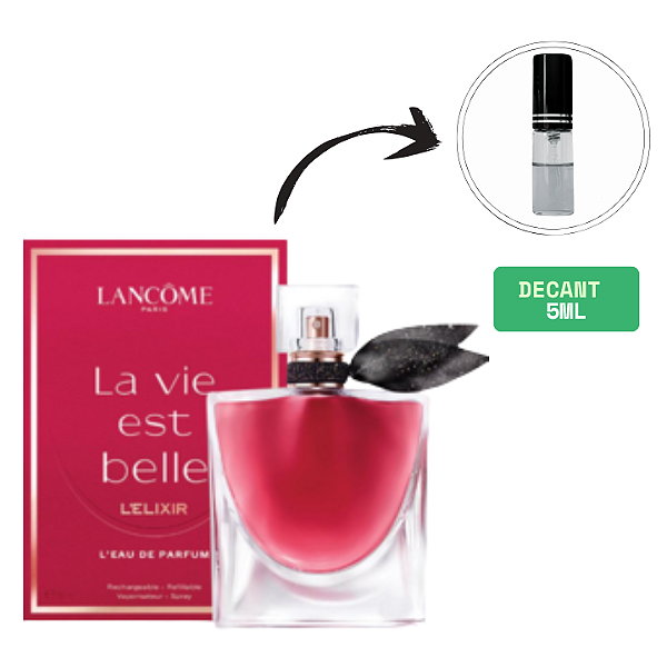 (DECANT) LANCOME LA VIE ELIXIR EAU DE PARFUM FEMININO 5ML