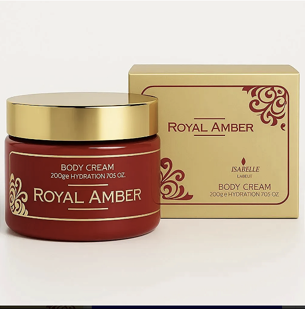 PASTA HIDRATANTE CORPORAL ROYAL AMBER 200ML ISABELLE LA BELLE