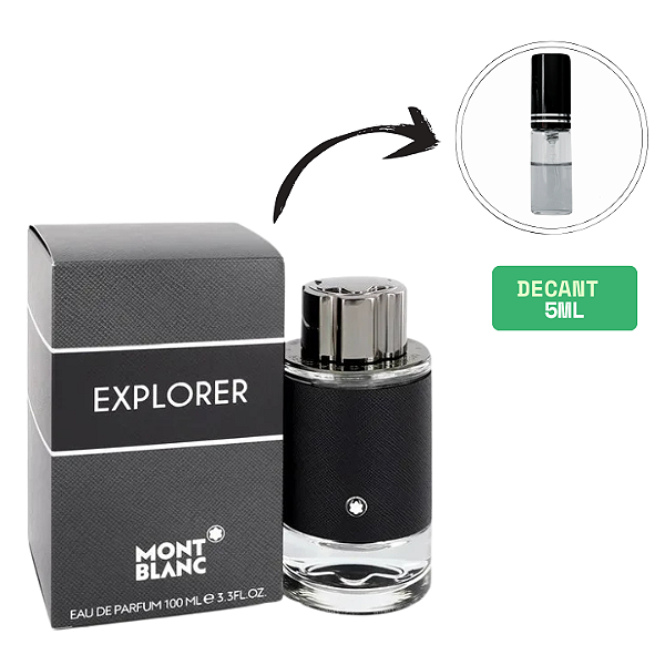 (DECANT) MONTBLANC	EXPLORER EAU DE PARFUM MASCULINO 5ML