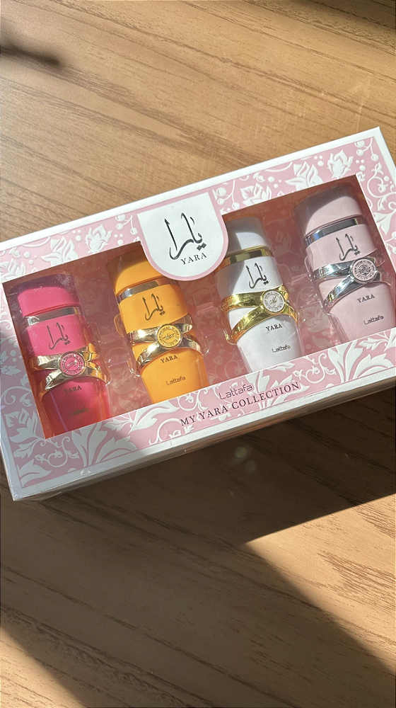 KIT 4 PERFUMES LATTAFA YARA EDP 25 ML