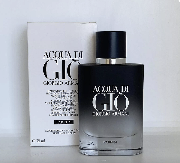 TESTER ACQUA DI GIO MASC PARFUM 75ML