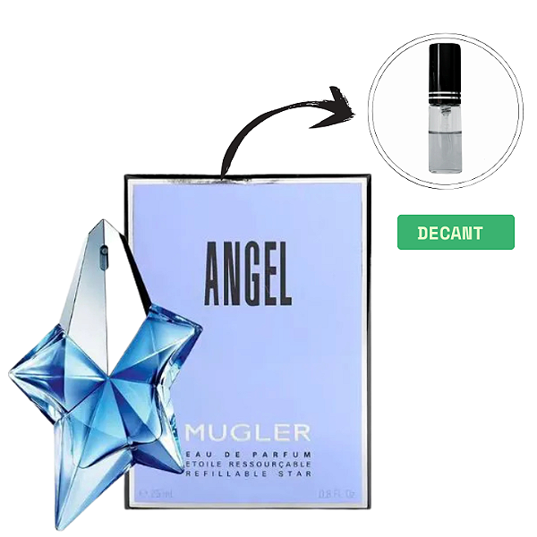 (DECANT)	MUGLER ANGEL FEMININO EAU DE PARFUM 5ML