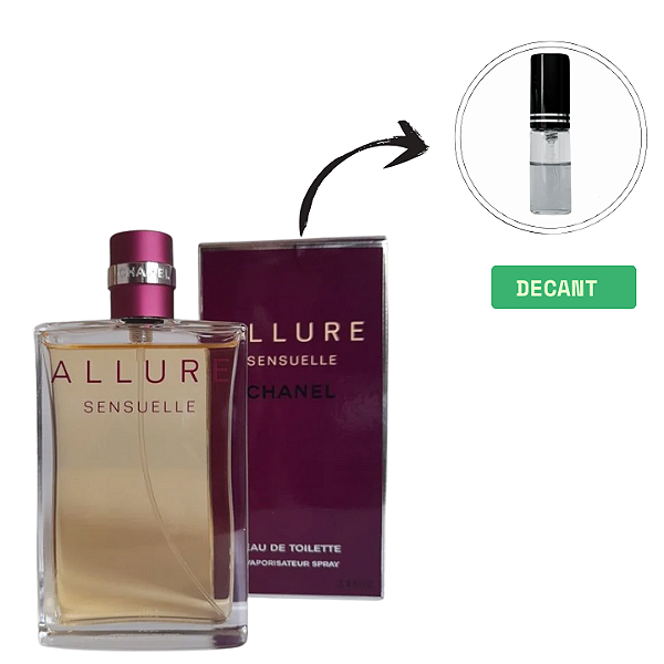 (DECANT)	CHANEL ALLURE SENSUELLE FEMININO EAU DE TOILETTE 5ML