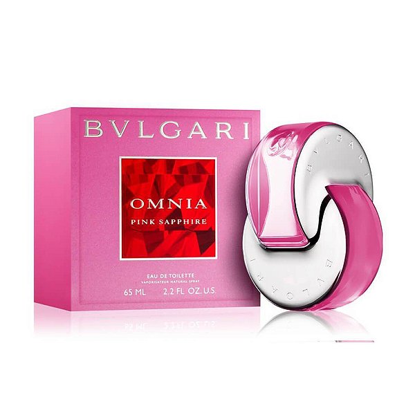 BVLGARI OMNIA PINK SAPHIRE FEMININO 65ML EAU DE TOILETTE