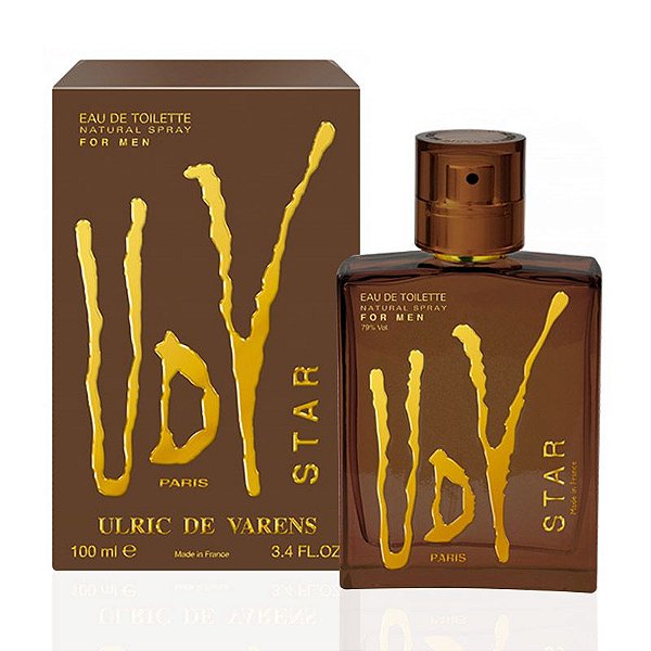 ULRIC DE VARENS STAR 100ML MASCULINO EAU DE TOILETTE