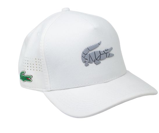 Boné Lacoste Logo - Branco