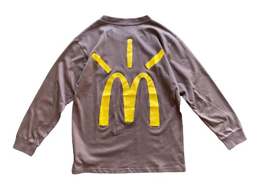 Moletom Travis Scott x Mc Donalds Crewneck Marrom - ENCOMENDA