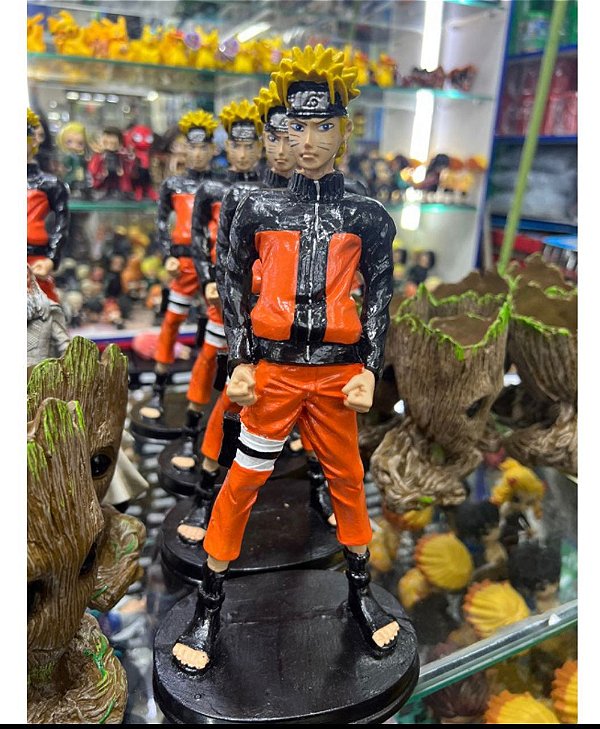 Boneco Naruto 28 cm Colecionável De Resina - Pronta Entrega