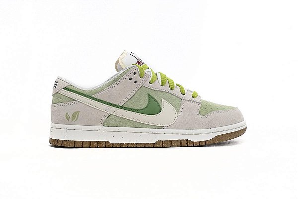 Tênis Nike Dunk Low 85 Gray White Green - Encomenda