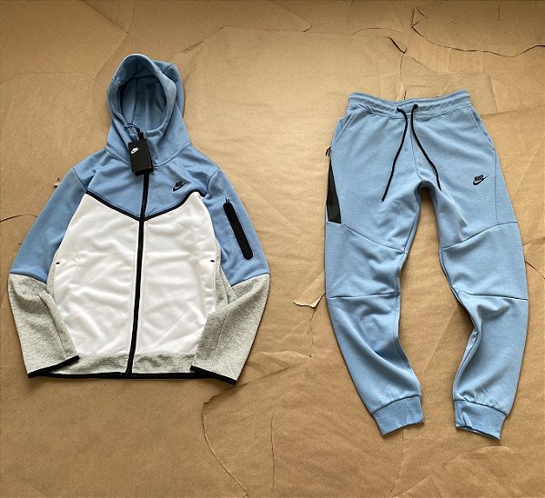 Conjunto Nike Tech Flecee Azul branco - Encomenda - Rabello Store - Tênis,  Vestuários, Lifestyle e muito mais