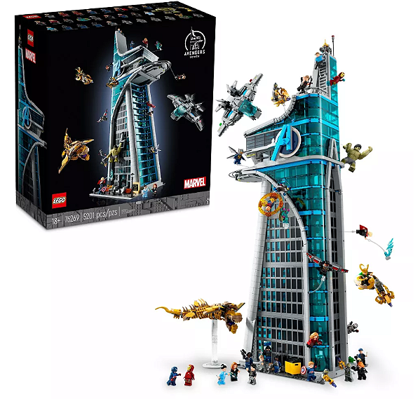 LEGO Conjunto de construção da Torre dos Vingadores Marvel 76269 - Express