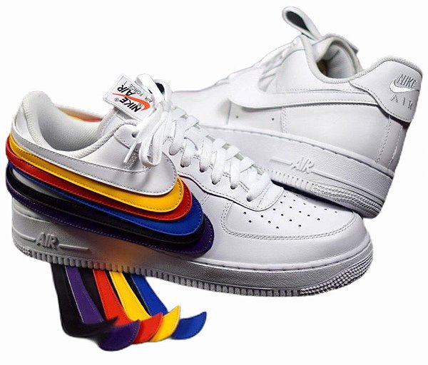 Tênis Nike Air Force 1 x Branco 'Velcro Color' PK - ENCOMENDA - Rabello  Store - Tênis, Vestuários, Lifestyle e muito mais
