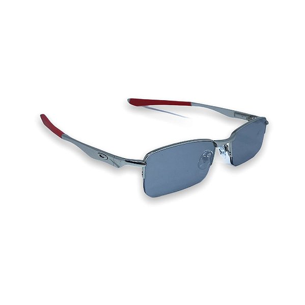 Oakley Vilão prata lentes Ruby - Mano dos Kit