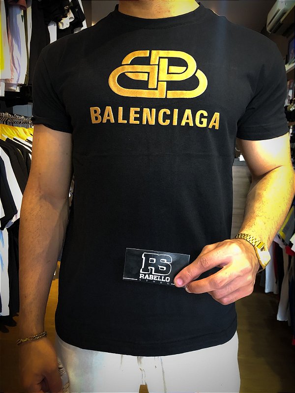 Camiseta Balenciaga Paris - Preto - Rabello Store - Tênis, Vestuários,  Lifestyle e muito mais