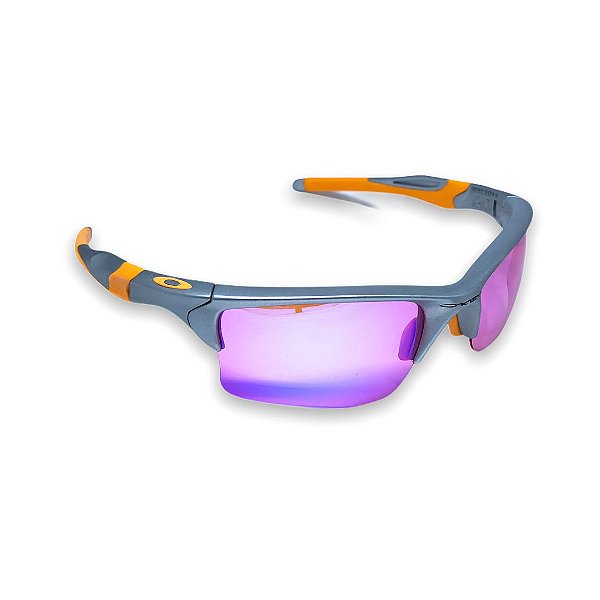 Óculos Oakley Flak 2.0 Lente Prizm Laranja/Cinza Custom