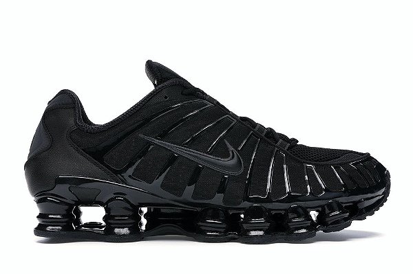 black nike shox for women