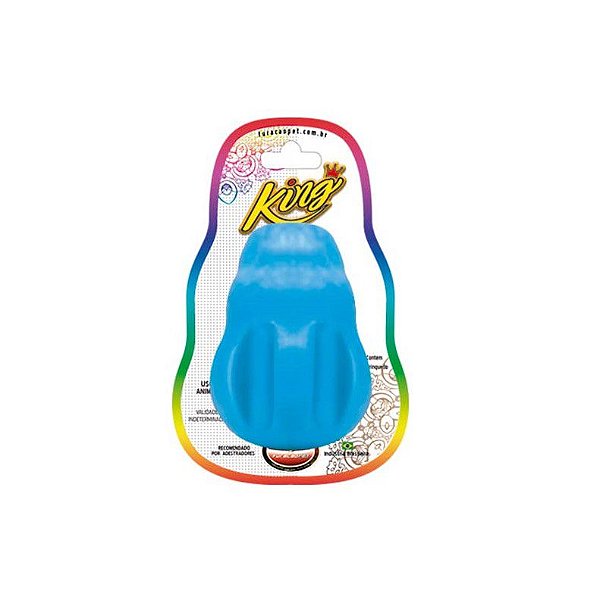 Brinquedo King de Borracha - N1 (CORES SORTIDAS)