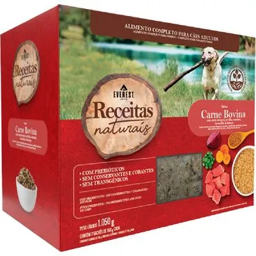 EVEREST RECEITAS NATURAIS CAES CARNE DISPLAY 150G
