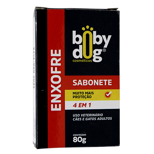 BOBY DOG SABONETE ENXOFRE 80G